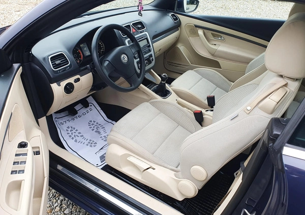 Volkswagen Eos cena 25700 przebieg: 180000, rok produkcji 2010 z Tyszowce małe 326